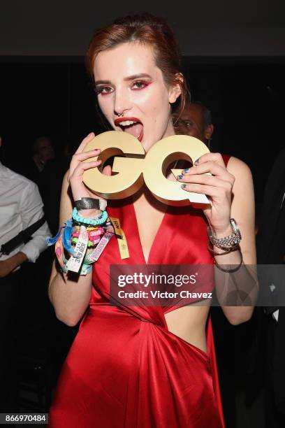 Bella Thorne attends the GQ Mexico Men of The Year Awards 2017 on October 26, 2017 in Mexico City, Mexico.