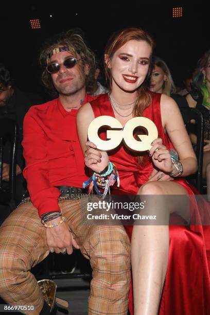 Mod Sun and Bella Thorne attend the GQ Mexico Men of The Year Awards 2017 on October 26, 2017 in Mexico City, Mexico.