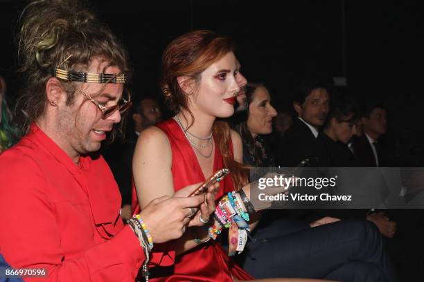 Mod Sun and Bella Thorne attend the GQ Mexico Men of The Year Awards 2017 on October 26, 2017 in Mexico City, Mexico.