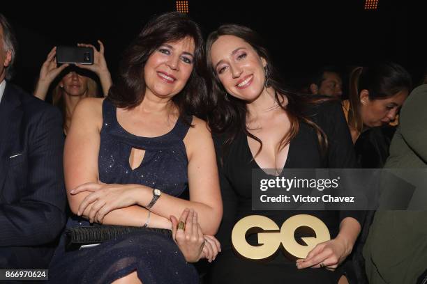 Mariana Trevino and guest attend the GQ Mexico Men of The Year Awards 2017 on October 26, 2017 in Mexico City, Mexico.