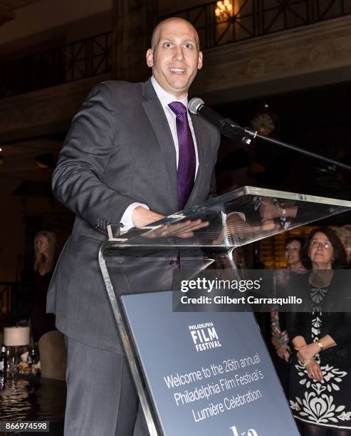 Executive Director of Philadelphia Film Society Andrew Greenblatt attends the 2nd Annual Lumiere Award Celebration during The 26th Philadelphia Film...