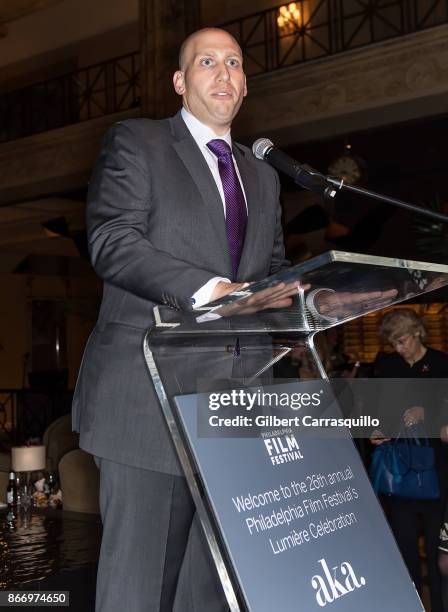 Executive Director of Philadelphia Film Society Andrew Greenblatt attends the 2nd Annual Lumiere Award Celebration during The 26th Philadelphia Film...