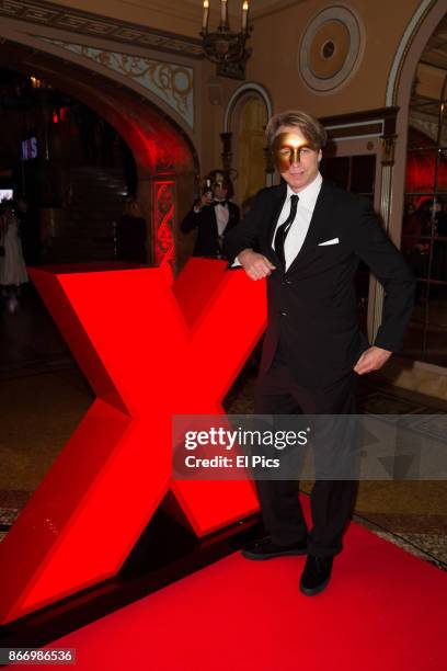 Giles Martin arrives ahead of the INXS Masquerade Party at State Theatre on October 26, 2017 in Sydney, Australia.