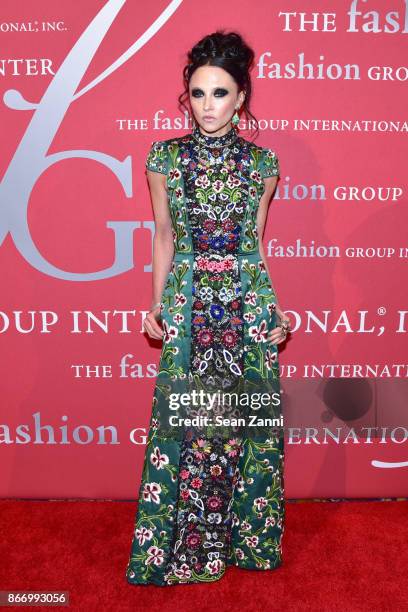 Creative Director of Alice + Olivia, Stacey Bendet attends the Fashion Group International's 34th Annual Night of Stars Gala at Cipriani Wall Street...