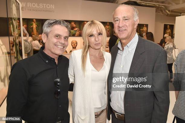 James Nauyok, Birgit C. Muller and Ralph Pucci attend Ralph Pucci Los Angeles Presents Matthew Rolston on October 26, 2017 in Los Angeles, California.