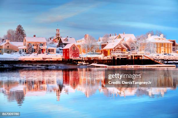 vinter i portsmouth, new hampshire - new hampshire bildbanksfoton och bilder