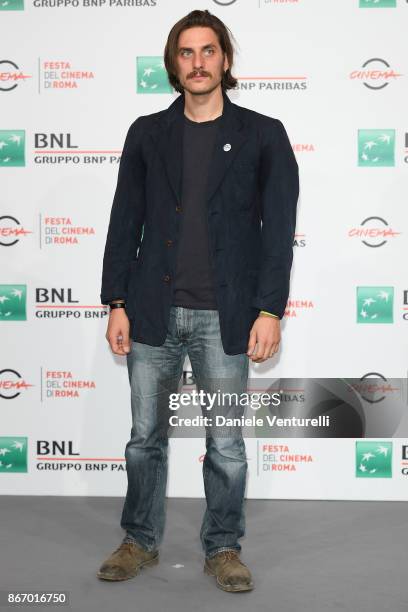 Luca Marinelli attends 'Una Questione Privata' photocall during the 12th Rome Film Fest at Auditorium Parco Della Musica on October 27, 2017 in Rome,...