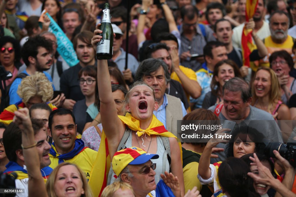 Pivotal Day For Catalan Independence As Crisis Comes To A Head