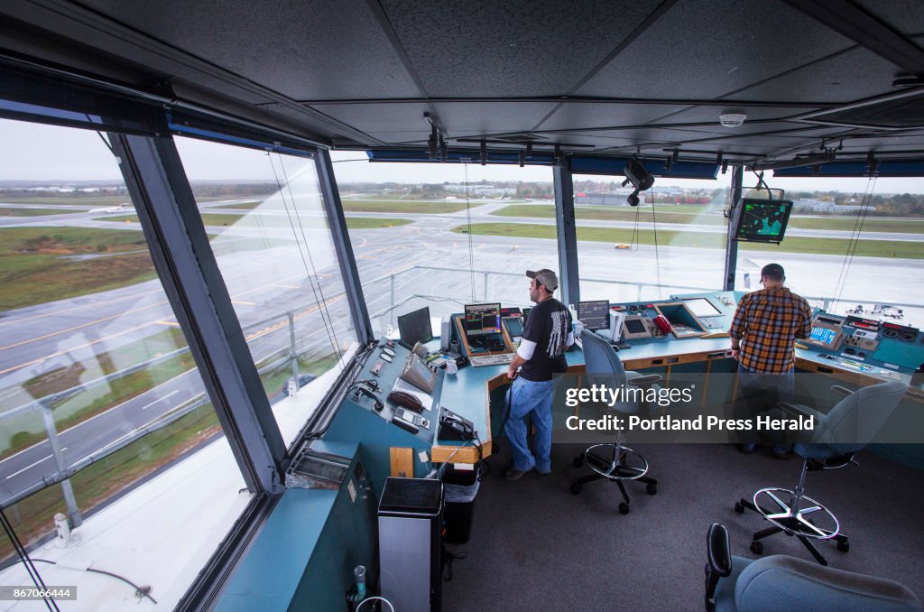 Portland Jetport air traffic control