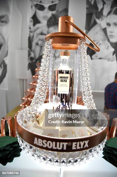 View of atmosphere at the Khloe Kardashian & Emma Grede Celebrate Good American Pop-Up in Collaboration with VFILES on October 26, 2017 in New York...