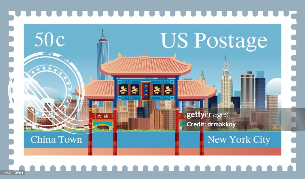 New York City Stamp