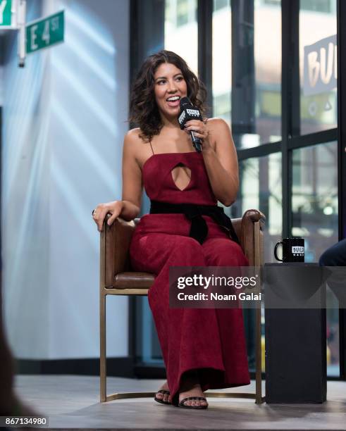 Stephanie Beatriz visits Build Series to discuss "Brooklyn Nine-Nine" and "The Light of the Moon" at Build Studio on October 27, 2017 in New York...