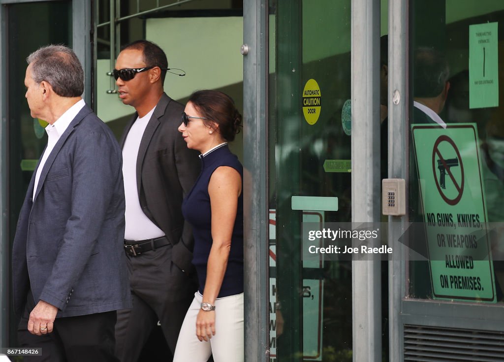 Tiger Woods Appears In Florida Court For DUI Hearing
