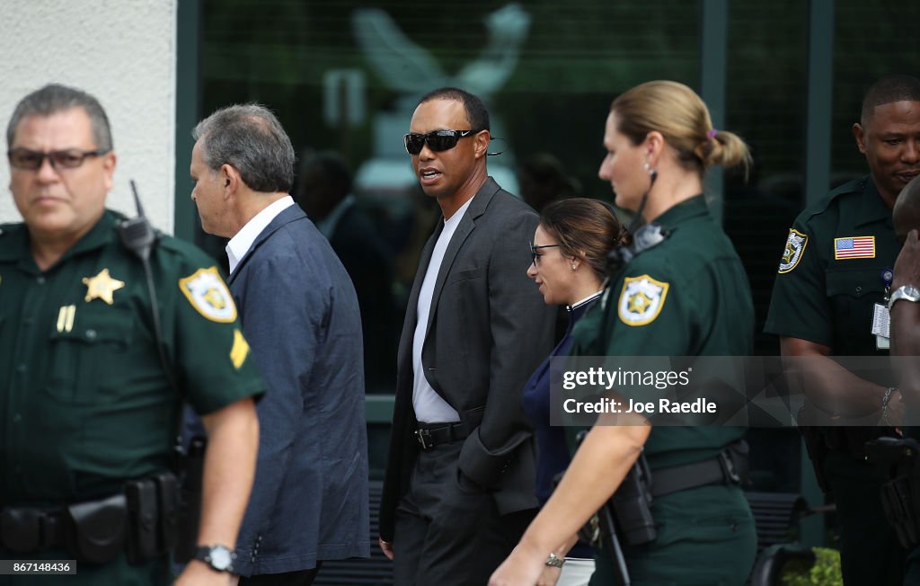 Tiger Woods Appears In Florida Court For DUI Hearing