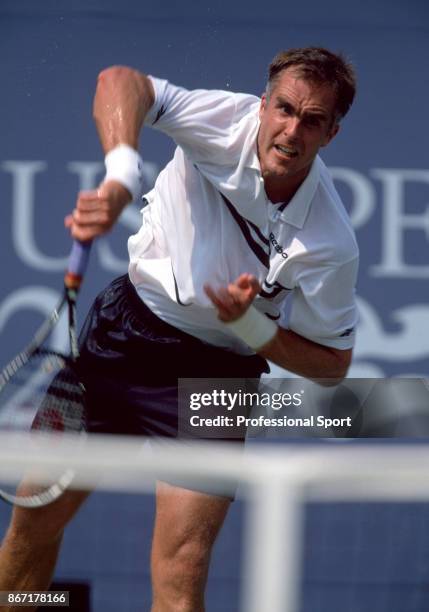 Todd Martin of the USA in action during the US Open at the USTA National Tennis Center, circa September 2000 in Flushing Meadow, New York, USA.