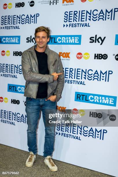 Ben Blaskovic at Hochschule fuer Fernsehen und Film on October 26, 2017 in Munich, Germany.