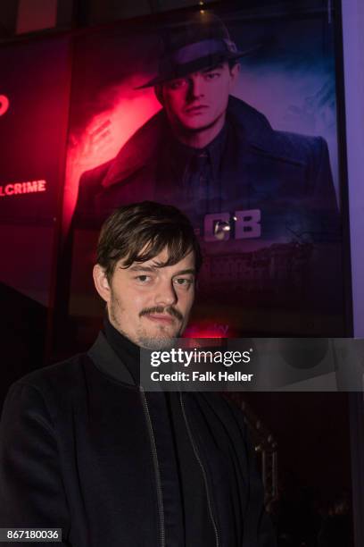 Sam Riley at Hochschule fuer Fernsehen und Film on October 26, 2017 in Munich, Germany.