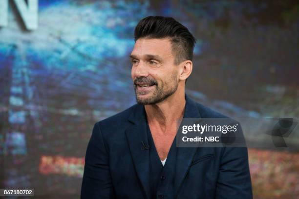 Frank Grillo on Wednesday, October 25, 2017 --