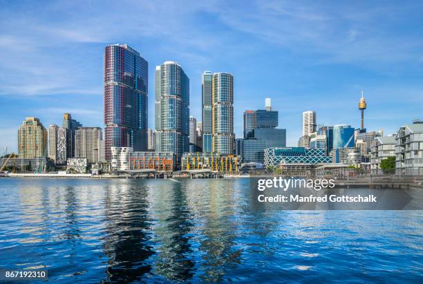 brangaroo international towers sydney - torre de centerpoint fotografías e imágenes de stock