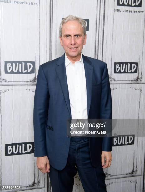 Bob Roth visits Build Series to discuss The David Lynch Foundation at Build Studio on October 27, 2017 in New York City.