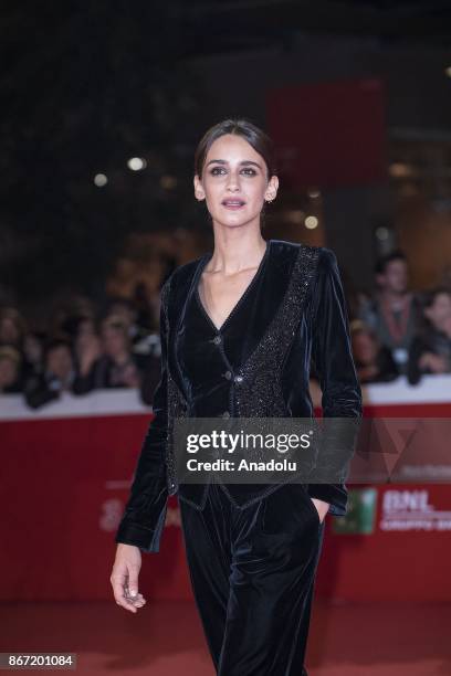 Rome, ITALY Actress Valentina Belle attends the red carpet of Taviani's movie "Una Questione Privata" during 12th Rome Film Festival at Auditorium...