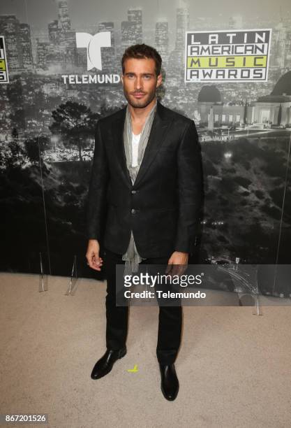 Press Room" -- Pictured: Rodrigo Guirao Díazat the Dolby Theatre in Hollywood, CA on October 26, 2017 --