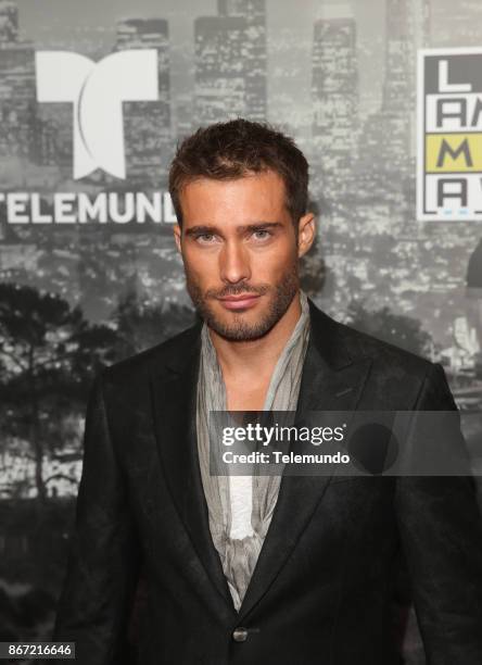 Press Room" -- Pictured: Rodrigo Guirao Díaz at the Dolby Theatre in Hollywood, CA on October 26, 2017 --
