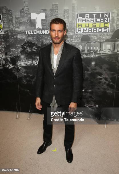 Press Room" -- Pictured: Rodrigo Guirao Díazat the Dolby Theatre in Hollywood, CA on October 26, 2017 --