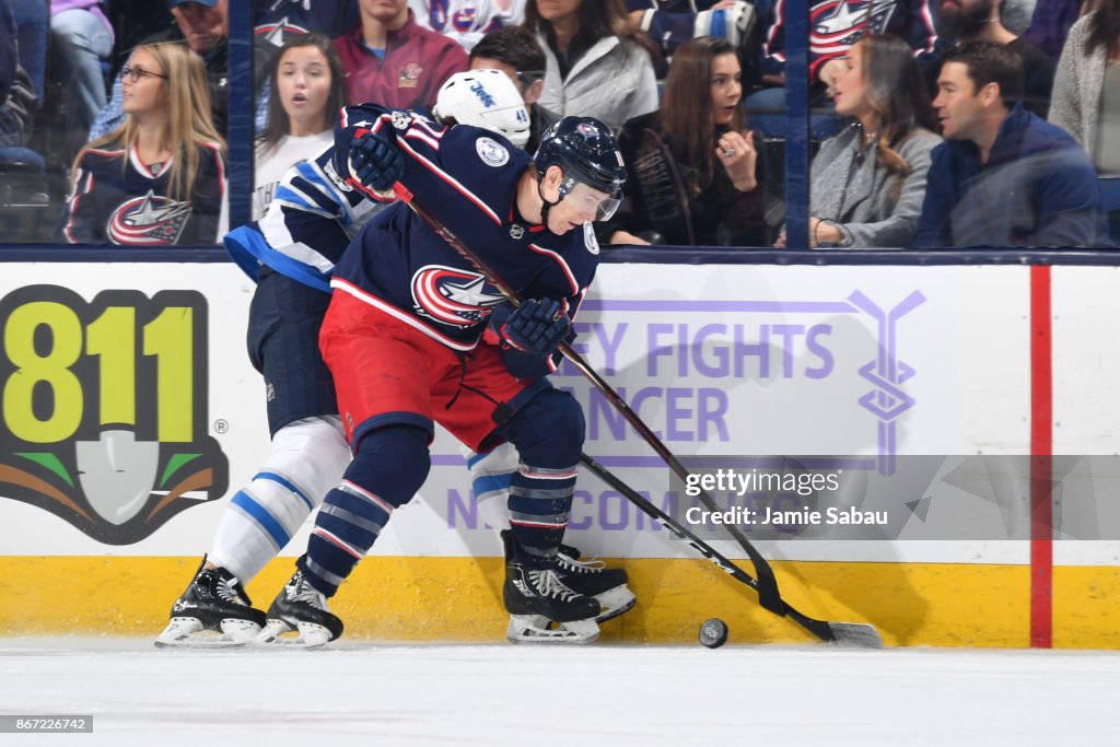 Winnipeg Jets v Columbus Blue Jackets