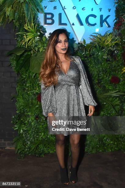 Preeya Kalidas attends Dali's Dream Halloween party hosted by Velocity Black and The Mandrake Hotel on October 27, 2017 in London, England.