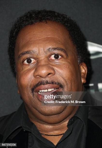 Leslie David Baker attends the 2017 AMD British Academy Britannia Awards Presented by American Airlines And Jaguar Land Rover at The Beverly Hilton...