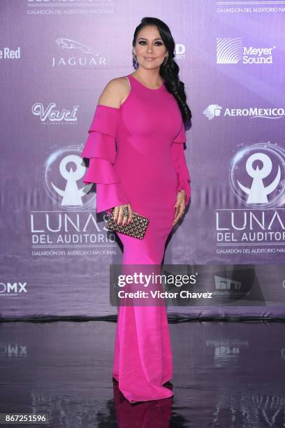 Sugey Abrego attends Las Lunas del Auditorio Nacional 2017 at Auditorio Nacional on October 25, 2017 in Mexico City, Mexico.