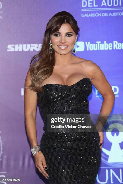 Aleida Nunez attends Las Lunas del Auditorio Nacional 2017 at Auditorio Nacional on October 25, 2017 in Mexico City, Mexico.