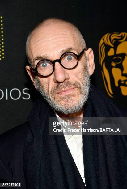 Tony Kaye attends the 2017 AMD British Academy Britannia Awards Presented by American Airlines And Jaguar Land Rover at The Beverly Hilton Hotel on...