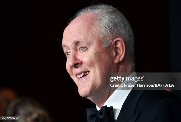 John Lithgow attends the 2017 AMD British Academy Britannia Awards Presented by American Airlines And Jaguar Land Rover at The Beverly Hilton Hotel...