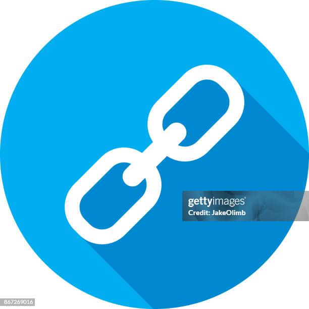 link-symbol silhouette - miteinander verbunden stock-grafiken, -clipart, -cartoons und -symbole