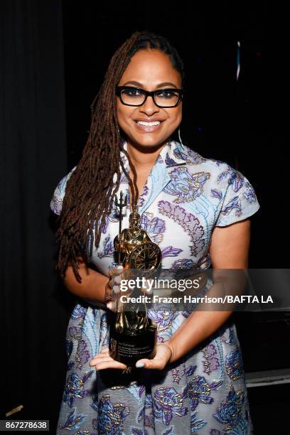 Ava DuVernay, recipient of the John Schlesinger Britannia Award for Excellence in Directing presented by The GREAT Britain Campaign, at the 2017 AMD...