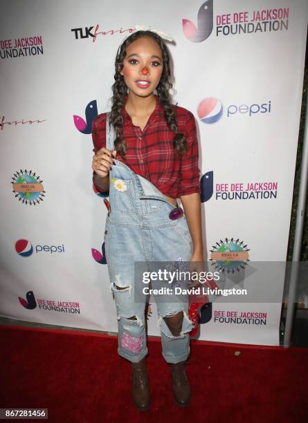 Chandler Kinney at Prince Jackson's Heal LA and TLK Fusion Present the 2nd Annual Costume for a Cause at Jackson Family Home on October 27, 2017 in...