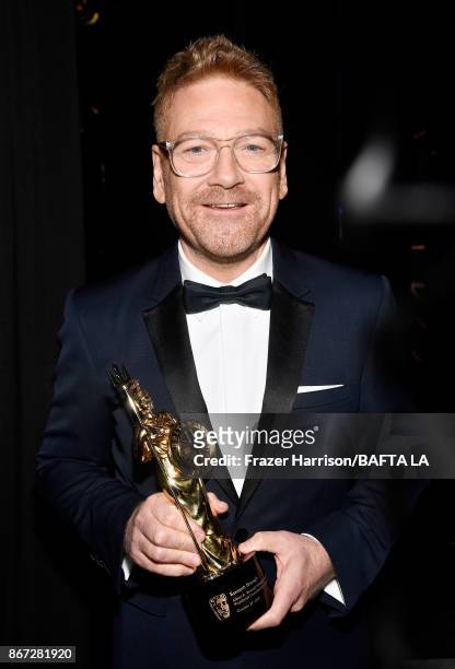 Kenneth Branagh, recipient of the Albert R. Broccoli Britannia Award for Worldwide Contribution to Entertainment, at the 2017 AMD British Academy...