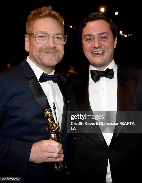 Kenneth Branagh at the 2017 AMD British Academy Britannia Awards Presented by American Airlines And Jaguar Land Rover at The Beverly Hilton Hotel on...