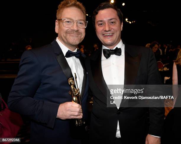 Kenneth Branagh attends the 2017 AMD British Academy Britannia Awards Presented by American Airlines And Jaguar Land Rover at The Beverly Hilton...