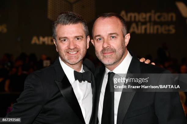 James Knight at the 2017 AMD British Academy Britannia Awards Presented by American Airlines And Jaguar Land Rover at The Beverly Hilton Hotel on...