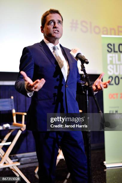 President of Film Independent Josh Welsh attends Sloan Film Summit 2017 - Day 1 at Regal Cinemas L.A. Live on October 27, 2017 in Los Angeles,...