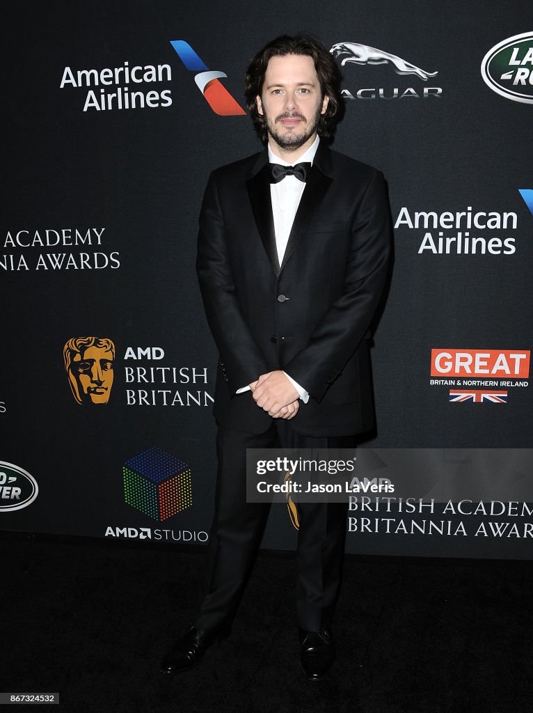 2017 AMD British Academy Britannia Awards Presented by Jaguar Land Rover And American Airlines - Arrivals