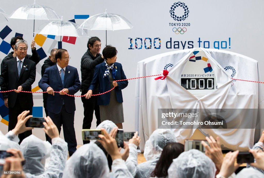 Tokyo 2020 Olympic 1,000 Days To Go