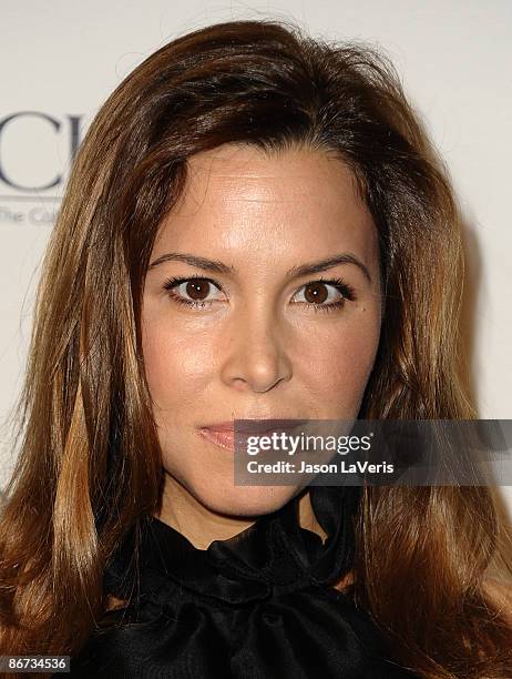 Designer Monique Lhuillier attends the C.H.I.P.S spring luncheon and fall fashion show at Montage Beverly Hills on May 6, 2009 in Beverly Hills,...