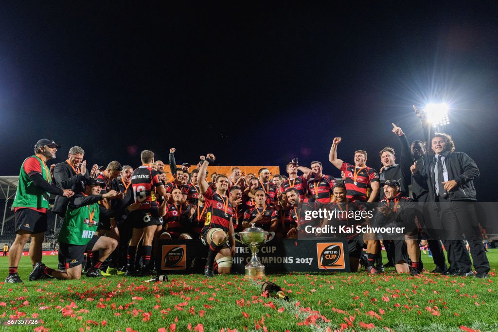 Mitre 10 Cup Premiership Final - Canterbury v Tasman