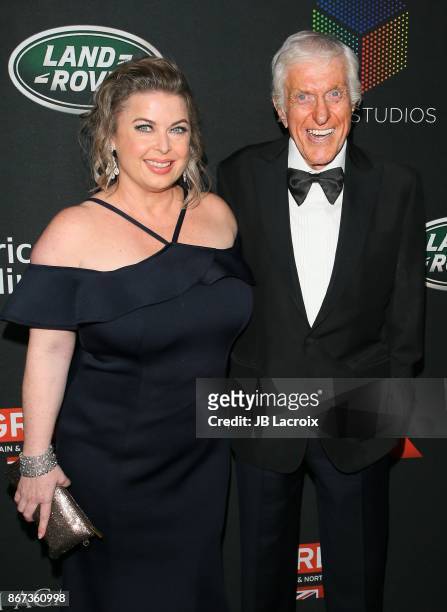 Dick Van Dyke and Arlene Silver attend the 2017 AMD British Academy Britannia Awards presented by Jaguar Land Rover and American Airlines on October...