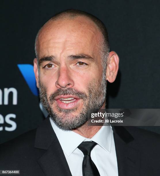 Paul Blackthorne attends the 2017 AMD British Academy Britannia Awards presented by Jaguar Land Rover and American Airlines on October 28, 2017 in...