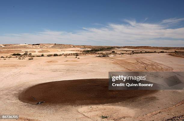 General view of the Coober Pedy Golf Course on May 5, 2009 in Coober Pedy, Australia.